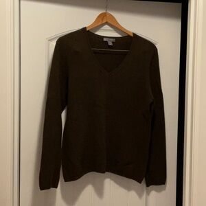 Charter Club Brown Cashmere Sweater